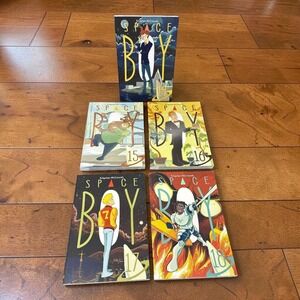 Space Boy Graphic Novel Lot Vols 14-18 Stephen McCranie Dark Horse 1st Edition